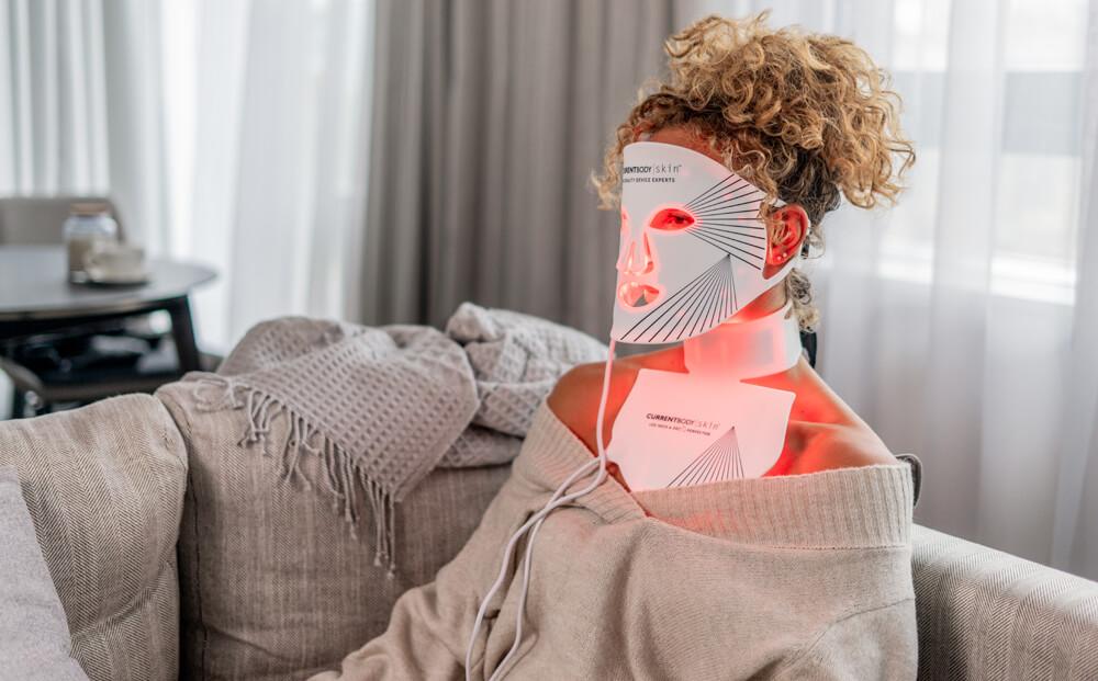 La terapia de luz LED para la piel