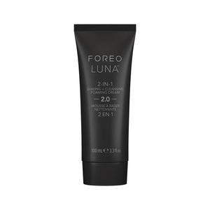 FOREO LUNA 2-en-1 Crema de Micro-Espuma de Afeitado y Limpieza 2.0 (100ml)