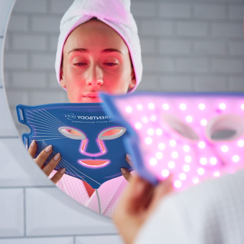 Máscara de Luz LED Azul CurrentBody Skin