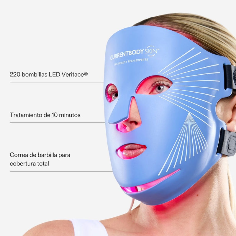 Máscara de Luz LED Azul CurrentBody Skin