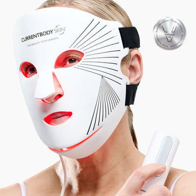 Máscara LED Facial de Luz Roja CurrentBody Skin