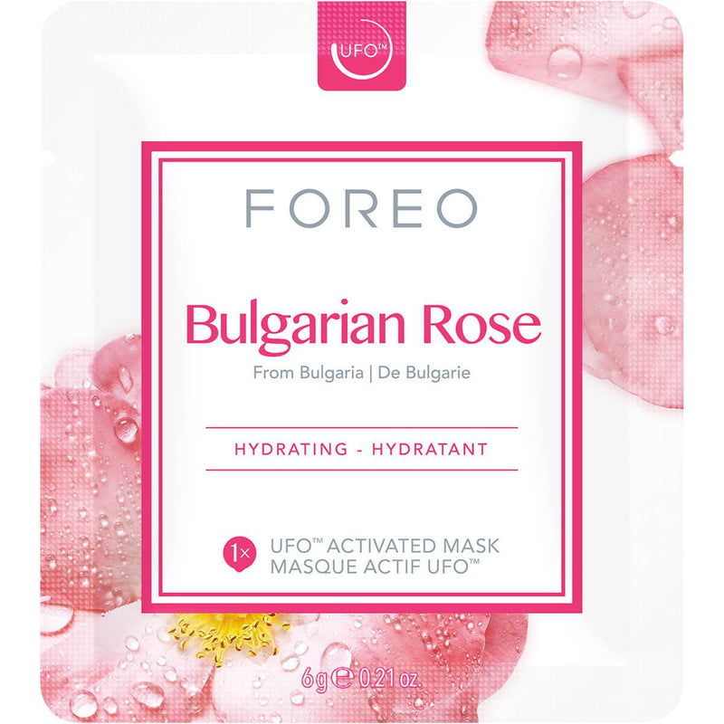 Gratis FOREO Bulgarian Rose UFO mascarilla facial hidratante