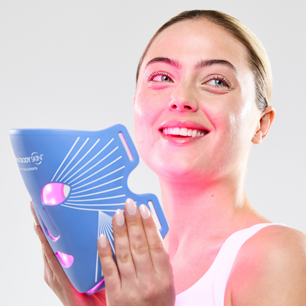 Terapia de luz roja y azul mejorada
