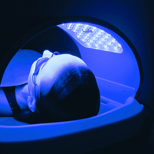 Mejores resultados con la fototerapia LED Dermalux