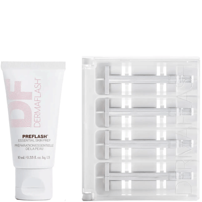DERMAFLASH The Essentials Kit de Recarga de Dermaplaning Sónico para 4 Semanas