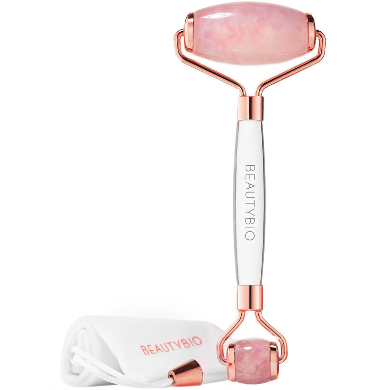 BeautyBio Roller de cuarzo rosa