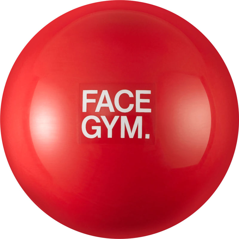 FACEGYM Face Ball Mini Pelota Roja de Yoga para la Cara