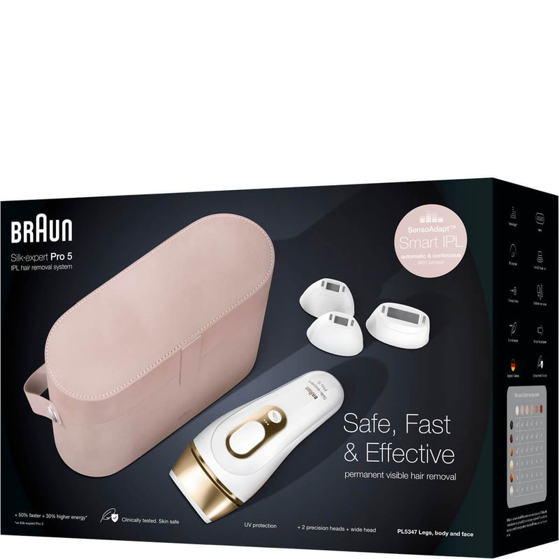 Braun Silk PL5347 IPL expert Pro 5 depiladora permanente Mujer/Hombre