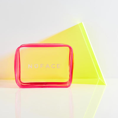 Bolsa de viaje transparente para NuFACE valorada en 10€
