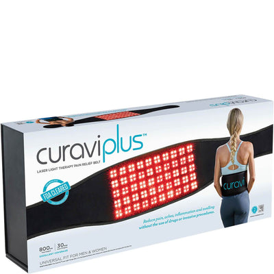 CuraviPlus Cinturón de terapia láser para el dolor de espalda