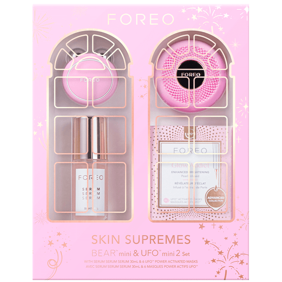Set Mini de FOREO Skin Supremes BEAR™ Mini y UFO™