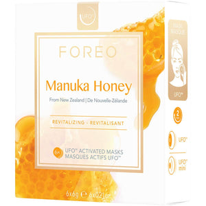 FOREO Manuka Honey UFO/UFO mini mascarilla facial revitalizante para pieles envejecidas