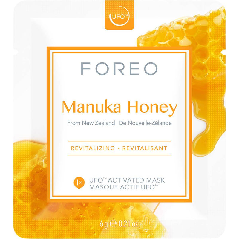 FOREO Manuka Honey UFO/UFO mini mascarilla facial revitalizante para pieles envejecidas
