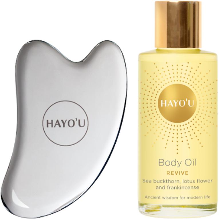 Hayo'u set de restaurador corporal y aceite para el cuerpo