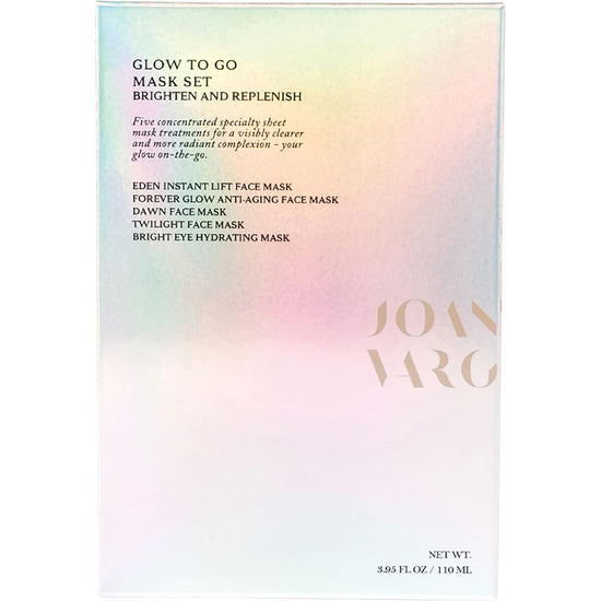 Joanna Vargas Set de Mascarillas Glow To Go