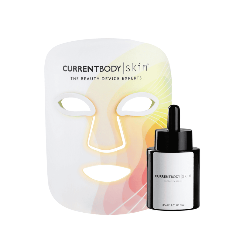 CurrentBody Skin LED 4-in-1 Face Mask X Green Tea Serum