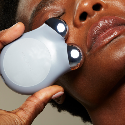 NuFACE Mini+ Kit de inicio para la tonificación facial