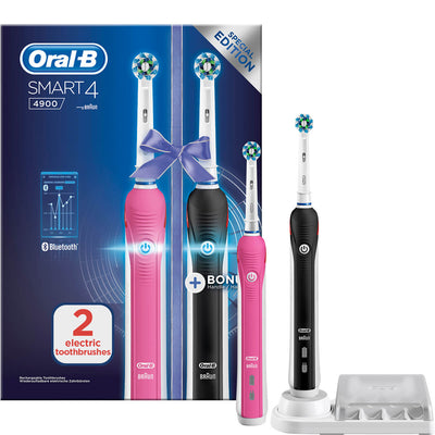 Oral-B Smart 4900 Pack de Dos Cepillos Eléctricos