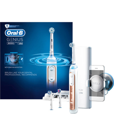 Oral-B Genius 8000 Sensitive Cepillo Eléctrico en Oro Rosa