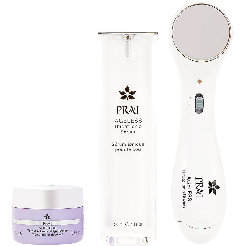 Suero y sistema iónico PRAI Beauty Ageless Throat