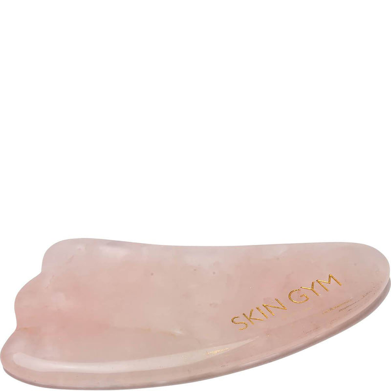 Herramienta de cuarzo rosa Gua Sha Skin Gym Sculpty