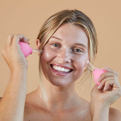 Set de ventosas faciales de vidrio Skin Gym