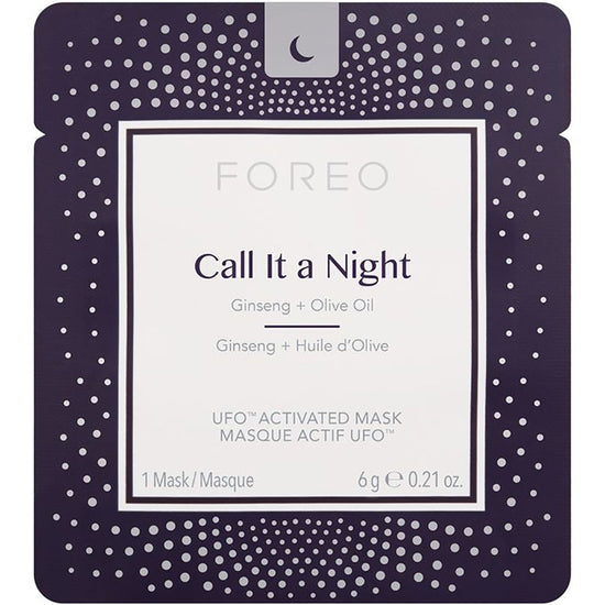 FOREO Call It a Night UFO/UFO mini tratamiento facial nutritivo y revitalizante (paquete de 7)